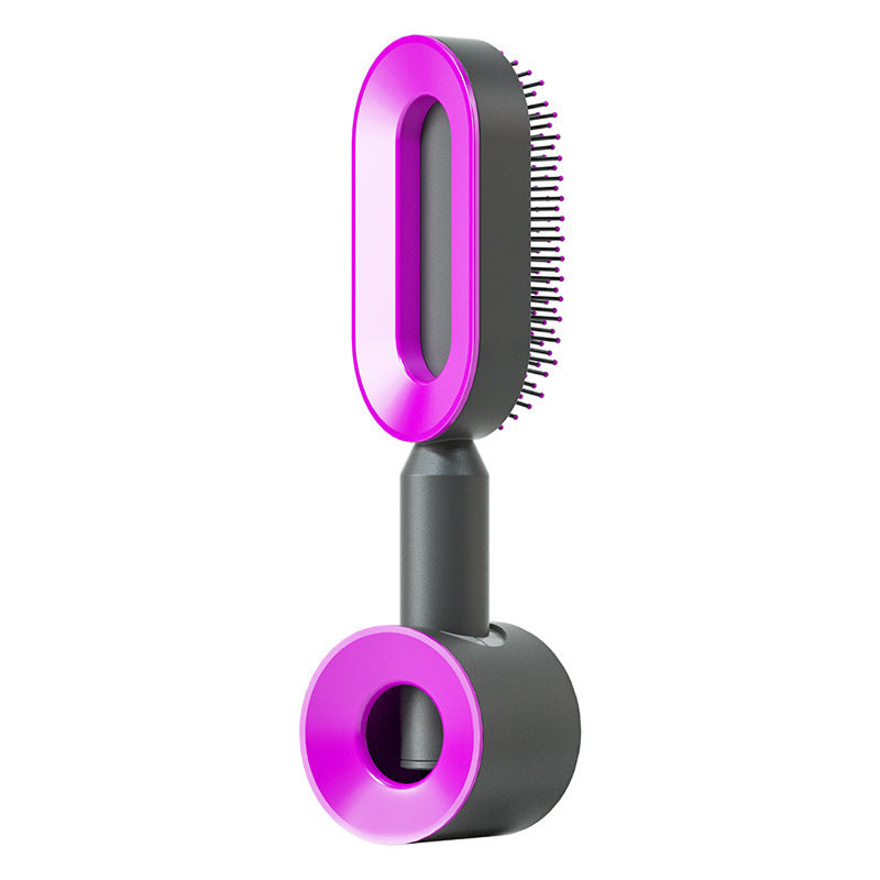 Self-Cleaning Scalp Brush