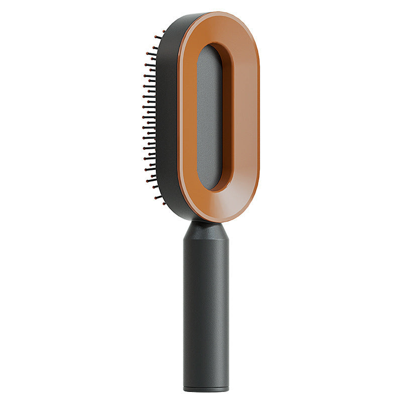 Self-Cleaning Scalp Brush