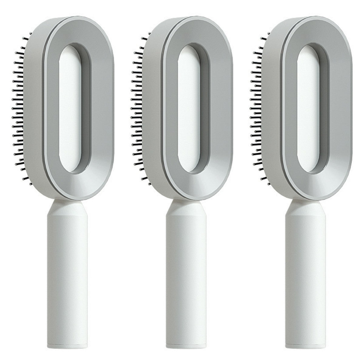 Self-Cleaning Scalp Brush