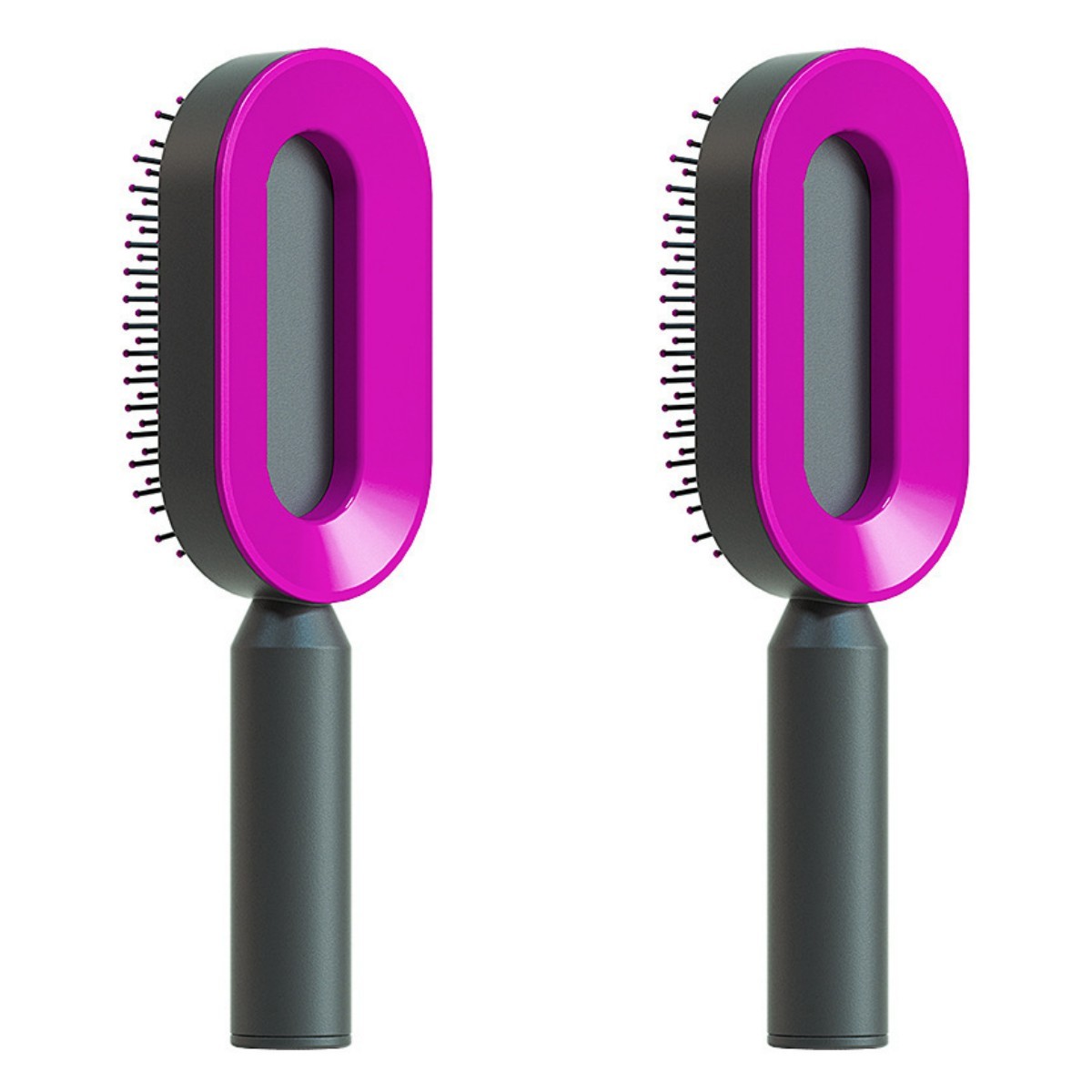 Self-Cleaning Scalp Brush