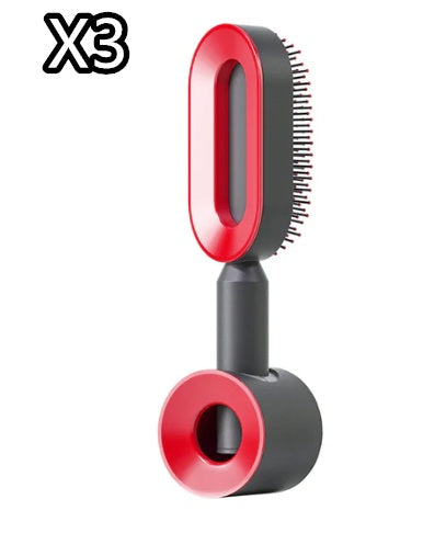 Self-Cleaning Scalp Brush