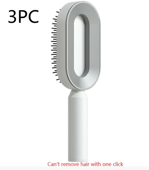 Self-Cleaning Scalp Brush