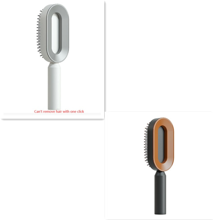 Self-Cleaning Scalp Brush