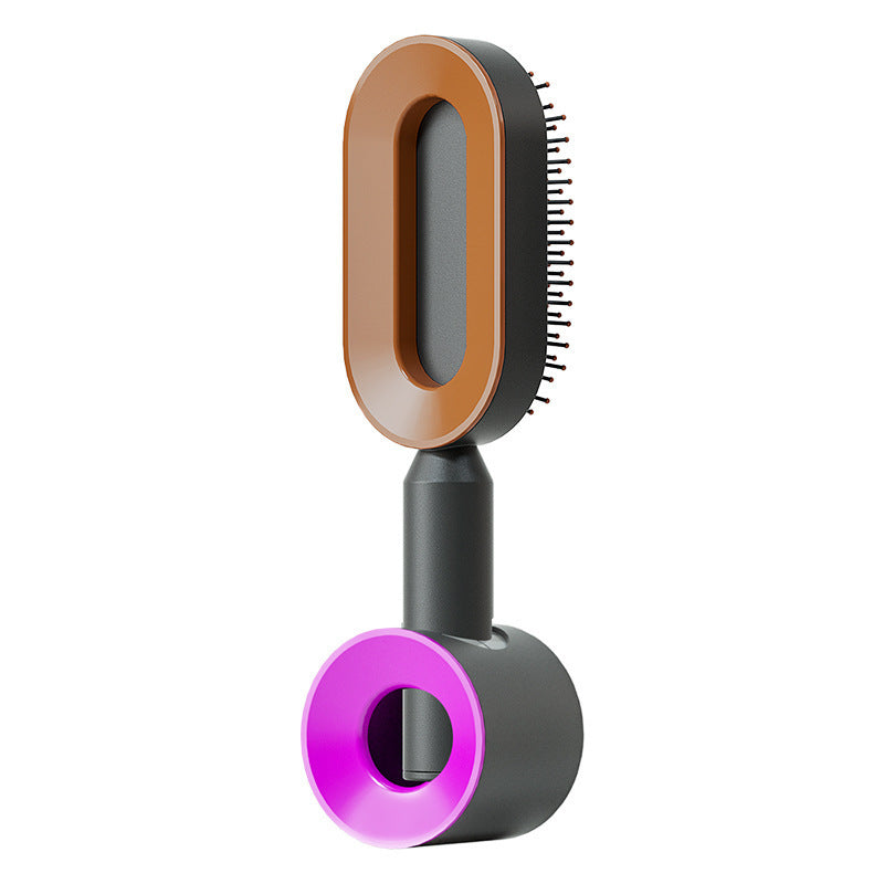 Self-Cleaning Scalp Brush