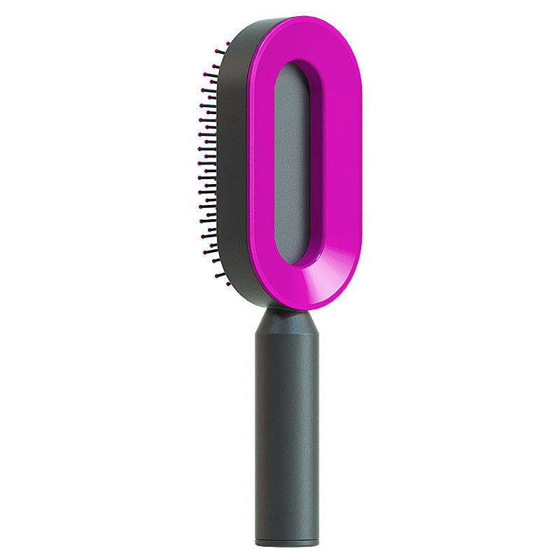 Self-Cleaning Scalp Brush